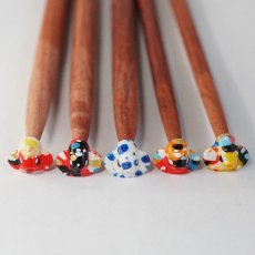 画像1: 生首カチョン　ショート(フレアリングスティック) (1)